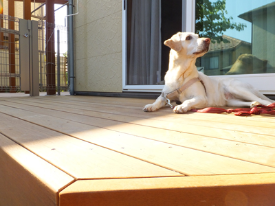 ウッドデッキ定額プラン