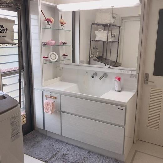 洗面台を新しくしました♪