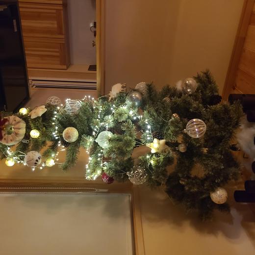 クリスマスツリーを飾りました☆