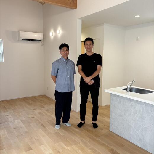 完成見学会in本須賀