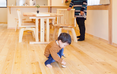 仕上げや仕様を選べる